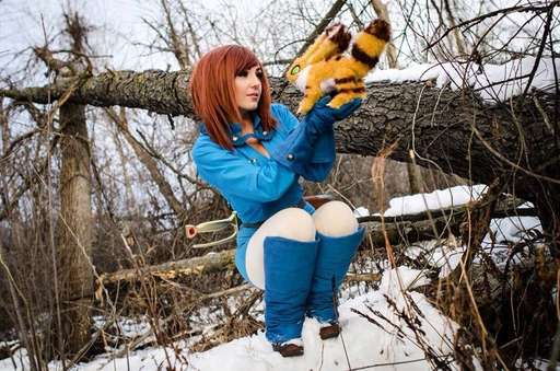 Девушка дня - Nausicaa cosplay by Jessica Nigri